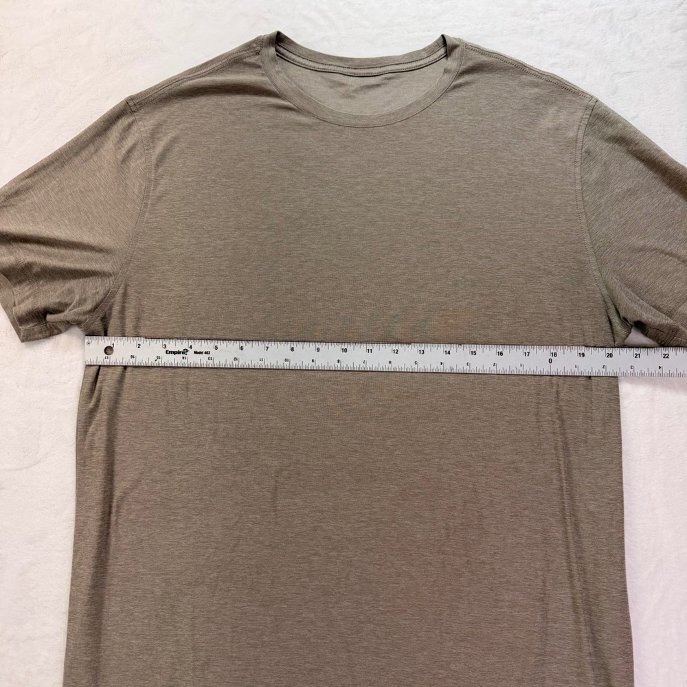 Vuori Strato Performance Shirt Heathered Brown L - Picture 7 of 7